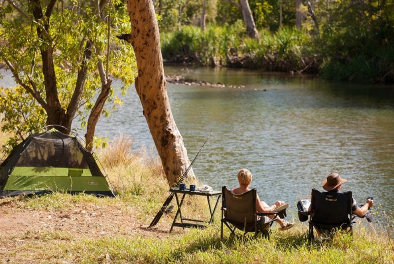 Create meme: for outdoor recreation, picnic in nature with tents, tent camping