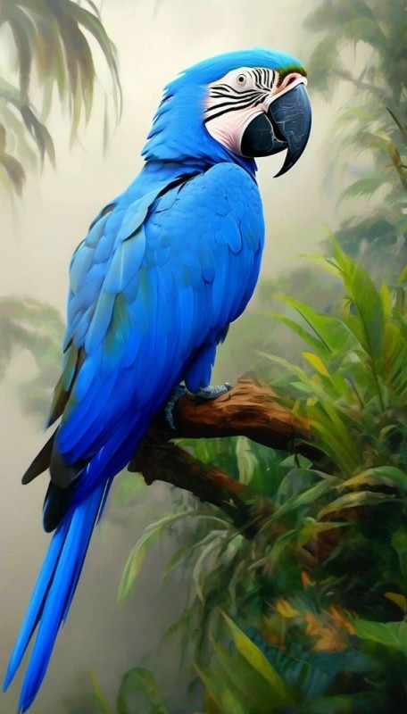 Create meme: macaw parrot, macaw blue parrot, The blue macaw parrots are extinct