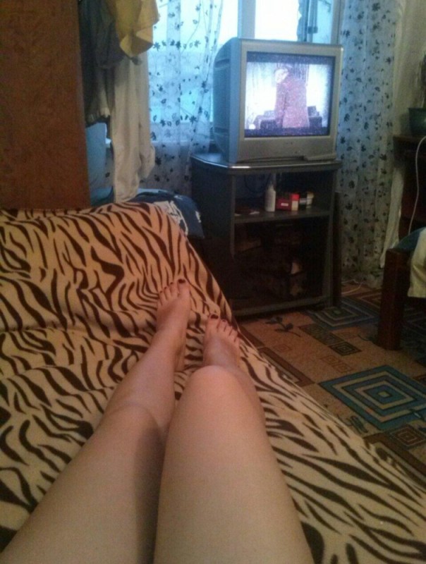 Create meme: TV cabinet, feet , TV TV