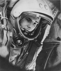 Create meme: Gagarin, Gagarin was the first spaceman, the Soviet Union