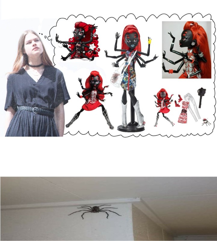 Create meme: monster high widona spider, vaidona monster high, monster high 