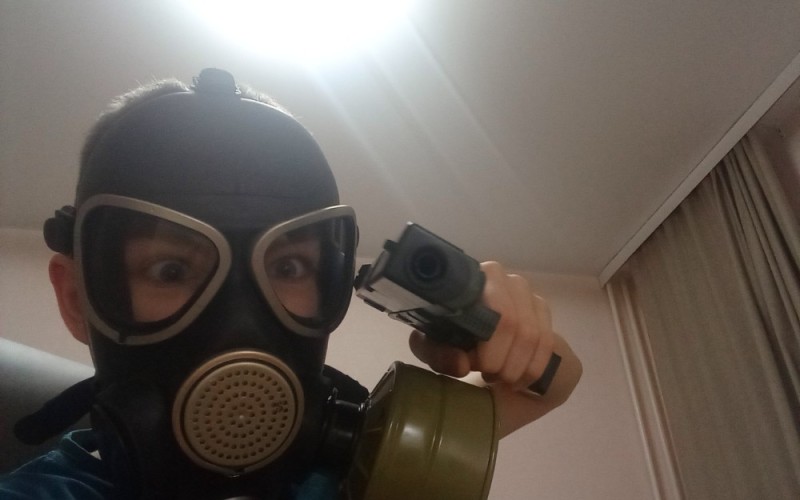 Create meme: gas mask , gas mask GP, pmk gas mask