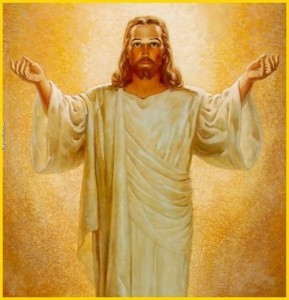 jesus with open arms
