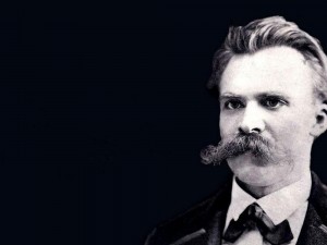 Create meme: Nietzsche portrait, Friedrich Nietzsche