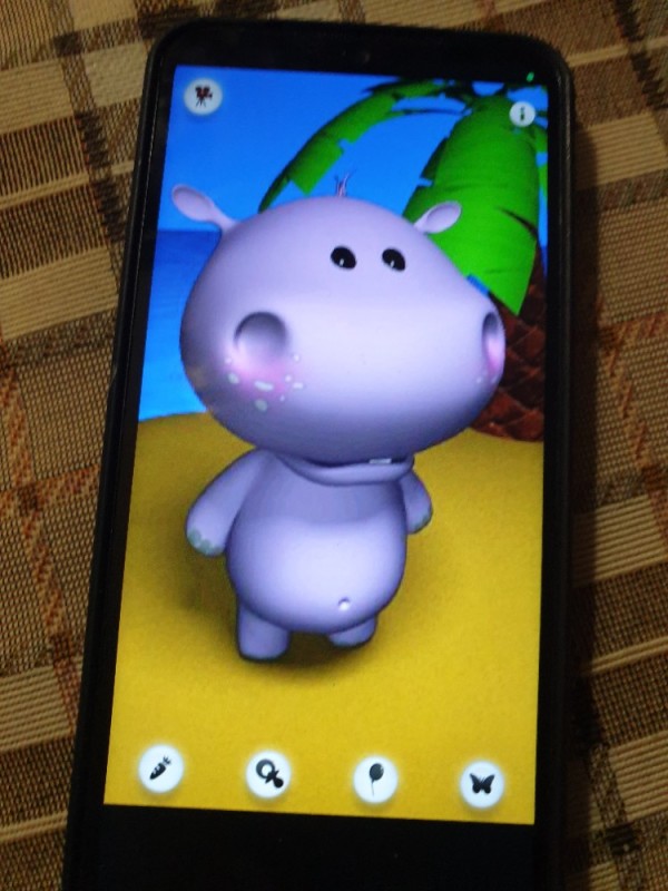 Create meme: baby hippo, talking baby hippo outfit7, Talking hippo hippo