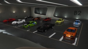 Создать мем: гта 5 форсаж гараж, gta 5 fast and furious, подземный гараж гта 5