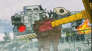 Create meme: cartoons about tanks gerand, cartoons about tanks Guerande final battle, Dora cartoons about tanks