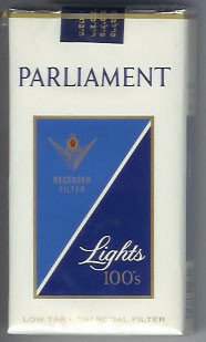 Create meme: a pack of cigarettes parliament, American Parliament cigarettes, parliament brand of cigarettes