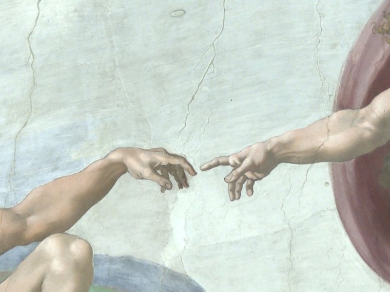 The creation of adam картина