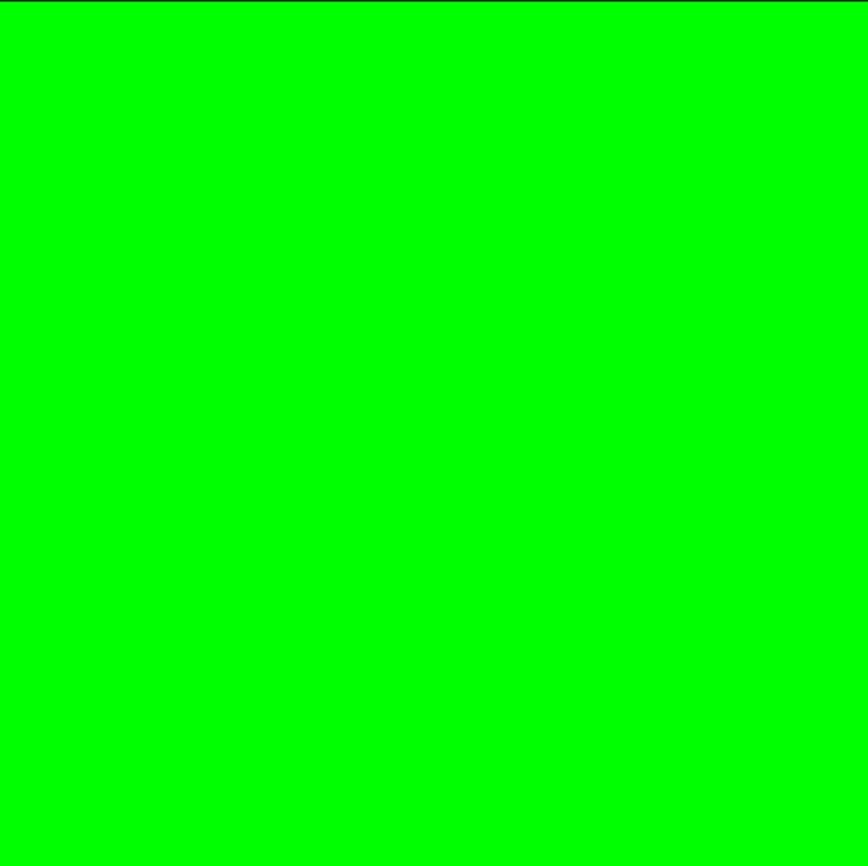 Create meme: green monochrome background, green color chromakey, solid green