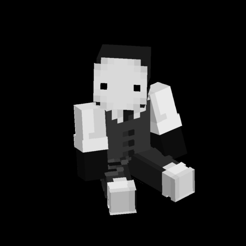 Create meme: minecraft skins with a mask, minecraft skins, black and white skins for minecraft