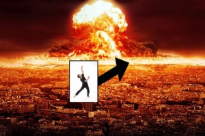 Create meme: a nuclear explosion