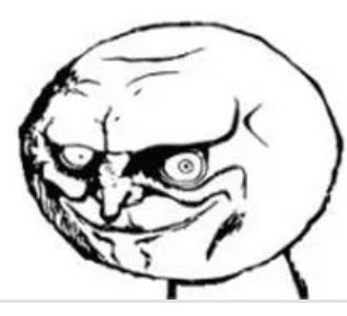 Create meme: evil trollface, the trollface , meme 