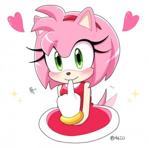 Create meme: Amy rose