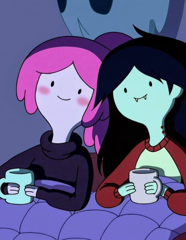 Create meme: Buble Gum and Marceline stills, Princess Buble Gum and Marceline, Buble Gum and Marceline