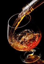 Create meme: luxury alcohol, cognac is poured, cognac