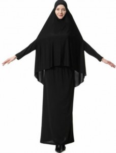 Create meme: costume veil, khimar Muslim, Muslim Abaya