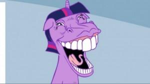 Создать мем: twilight sparkle, гыгы, pony mov