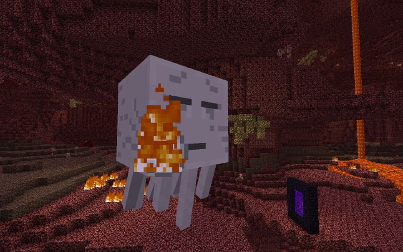 Create meme: gast minecraft, minecraft hell gast, Gast