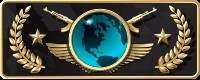 Создать мем: от supreme master first class до the global elite, значок global elite, глобал элит пнг