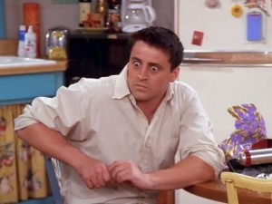 Create meme: surprised Joe tribbiani, Joey, Joey tribbiani