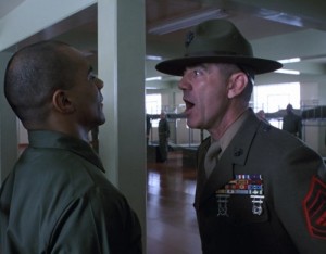 Create meme: hartman, sergeant, full metal jacket