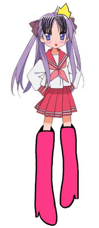 Create meme: lucky star , kagami hiiragi lucky star, kagami hiiragi