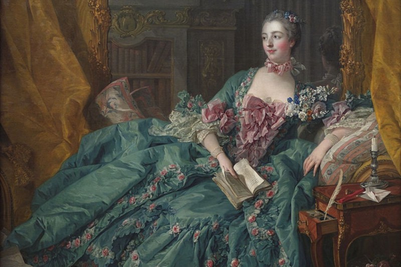 Create meme: Francois Boucher Madame de pompadour, marquise de pompadour, francois boucher marquise de pompadour