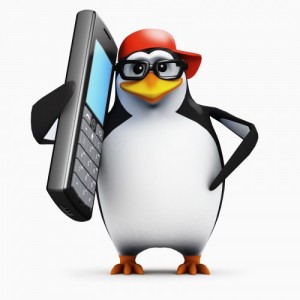 Create meme: The penguin is calling