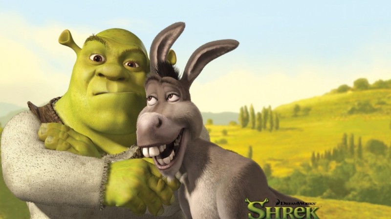 Create meme: Shrek , donkey shrek, shrek 2 game donkey