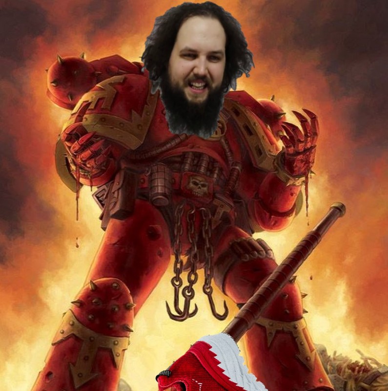 Create meme: chaos warhammer 40,000, khorne warhammer, chaos space marine