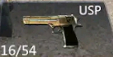 Создать мем: пистолет дигл, пистолет desert eagle, золотой дигл