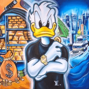 Create meme: Donald duck, Scrooge McDuck