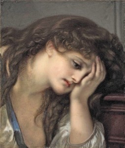 Create meme: Dante Gabriel Rossetti Proserpine, Jean-Baptiste Greuze — "innocence,carried away by love", Jean-Baptiste Greuze