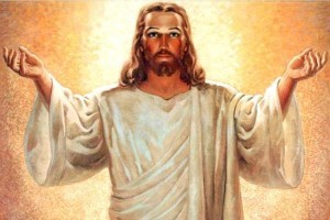 Create meme: Jesus with outstretched arms, Jesus , sananda jesus christ