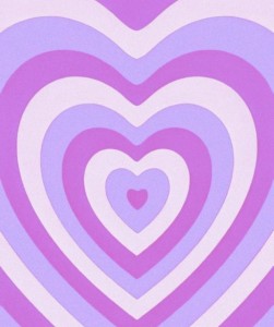 Создать мем: сердечки из pinterest, фон синий, фиолетовый фон