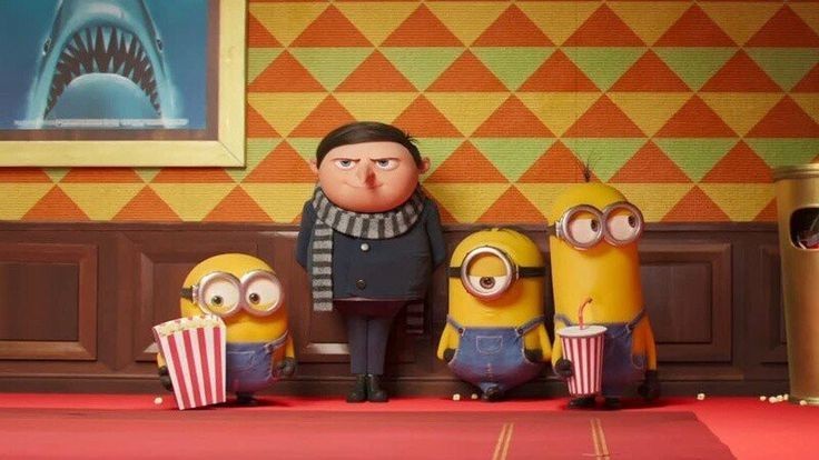 Create meme: Minions 2 gruvitation, Gru and the Minions 2022, minions gruvitation cartoon