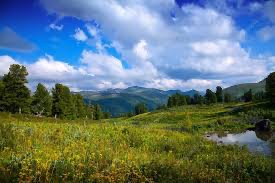 Create meme: altai mountains, the landscapes of Altai, beautiful landscape