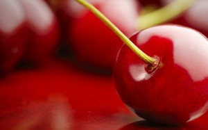 Create meme: cherry macro, red cherry Wallpaper for iphone, cherry macro