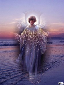 Create meme: don't be sad though my heart is so anxious God has heard your prayer, photo of guardian angels real, angel and