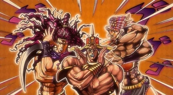 Create meme: pilarmen jojo, jojo posing, jojo overdrive