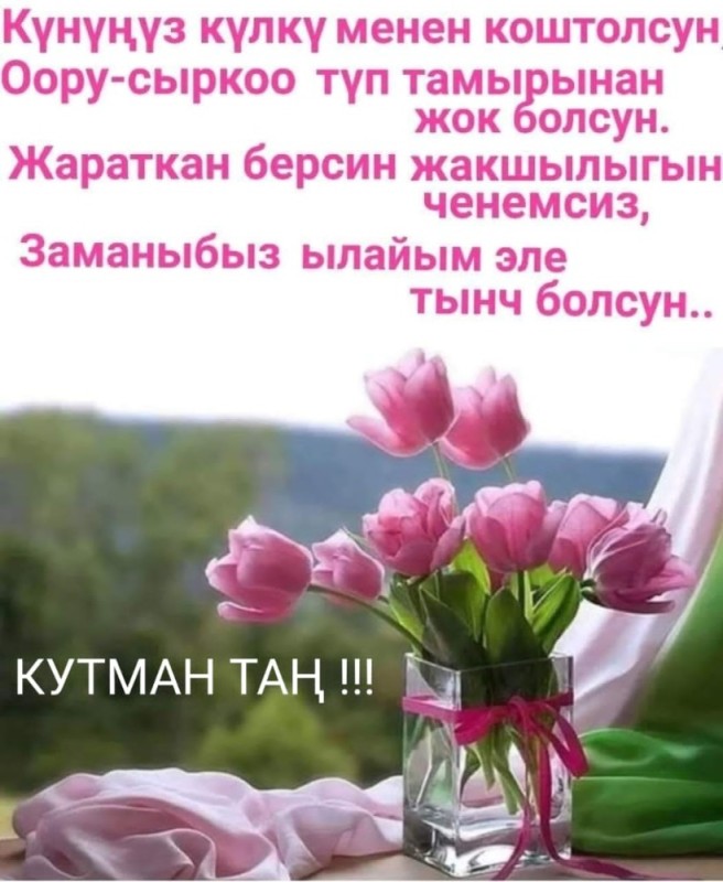 Create meme: tulips in a vase, pink tulips , good morning march