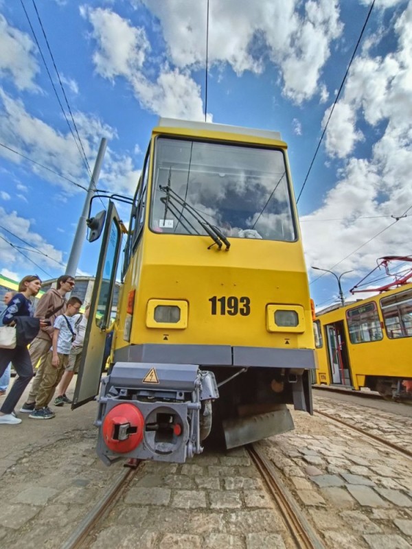 Create meme: tram and , tatra tram novosibirsk, St. Petersburg tram 