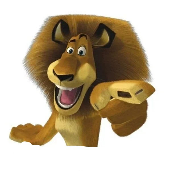 Create meme: Alex the lion, Madagascar lion, Madagascar Alex