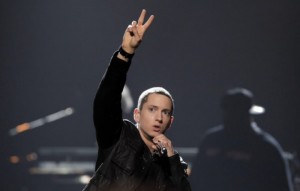 Create meme: eminem