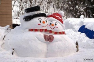 Create meme: The snowmen