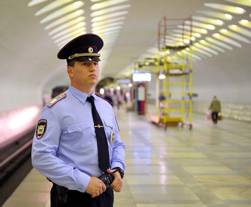 Create meme: moscow metro police, 7 minutes , a police officer 