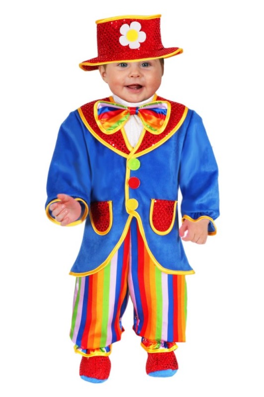 Create meme: children's clown costume, clown costume for a boy, costume carnival clown