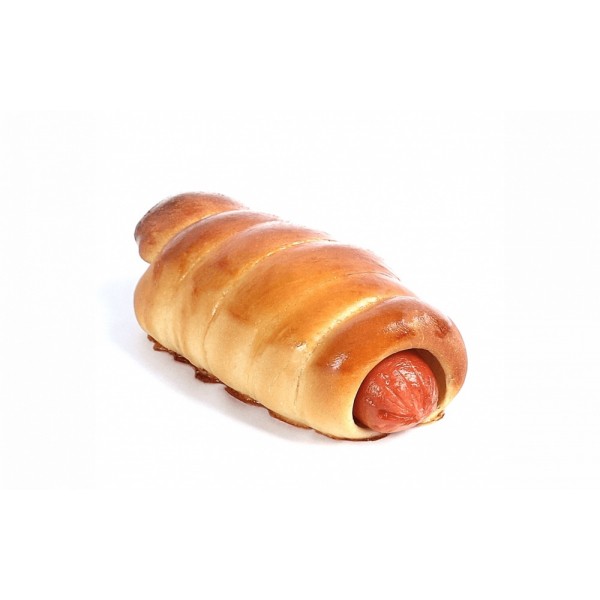 Create meme: sausage in the dough , sausage in the dough 100g, sausage