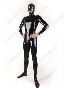 Create meme: latex suit